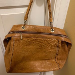 Made in Italy Plinio Visona Leather Satchel Tote
